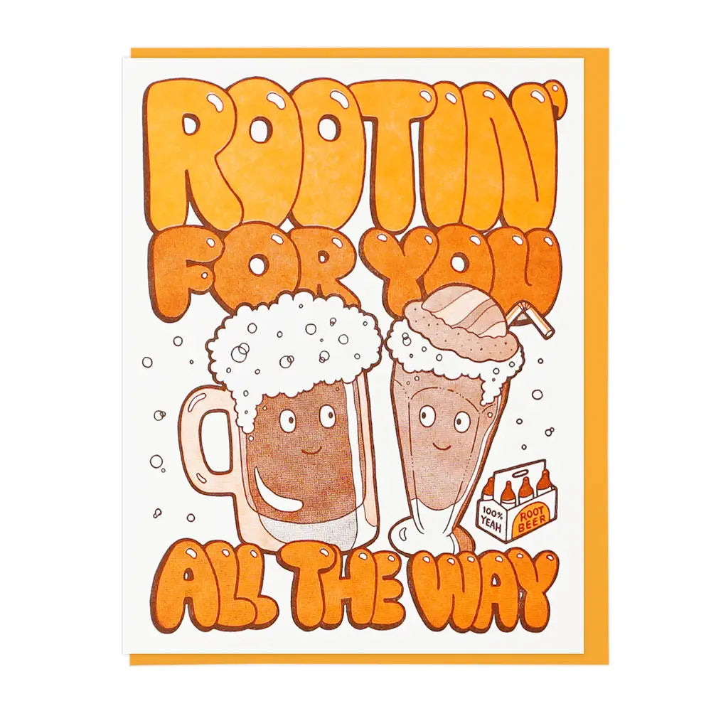 Rootin' For You card