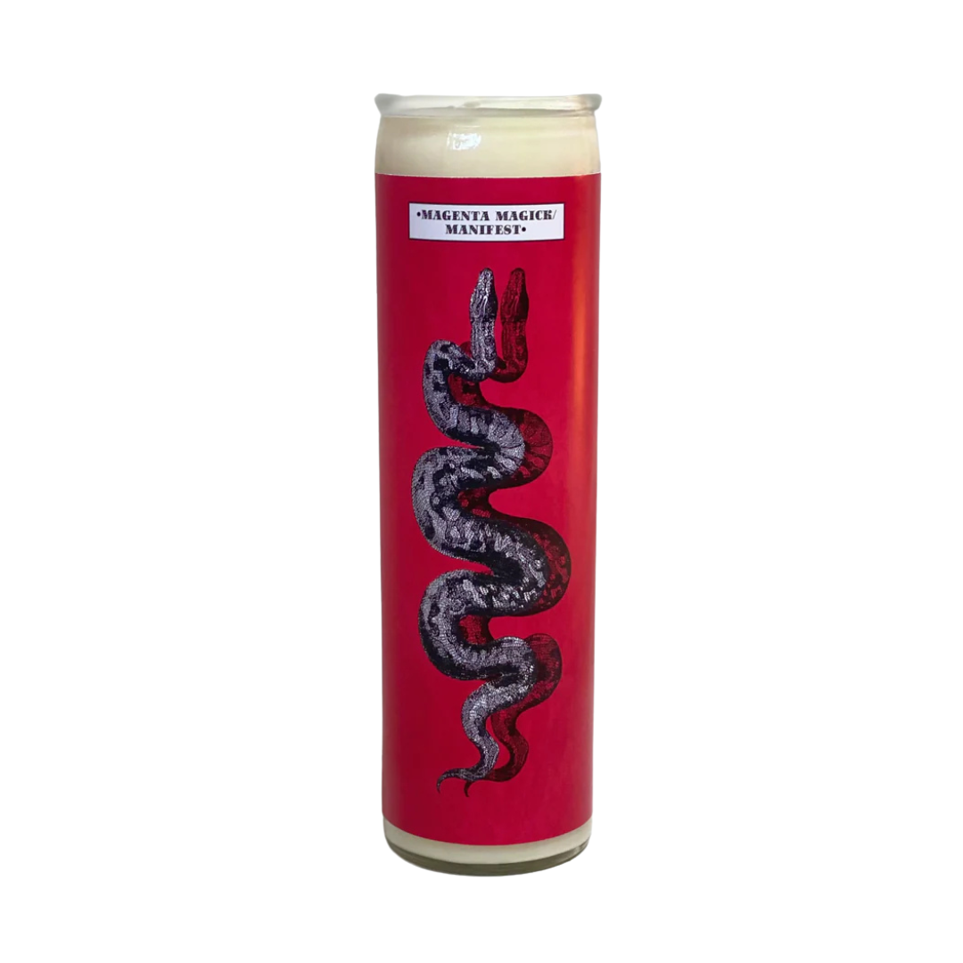 Snakes For Hair altar candles