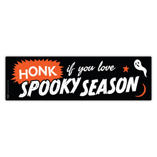 Spooky Season bumper sticker