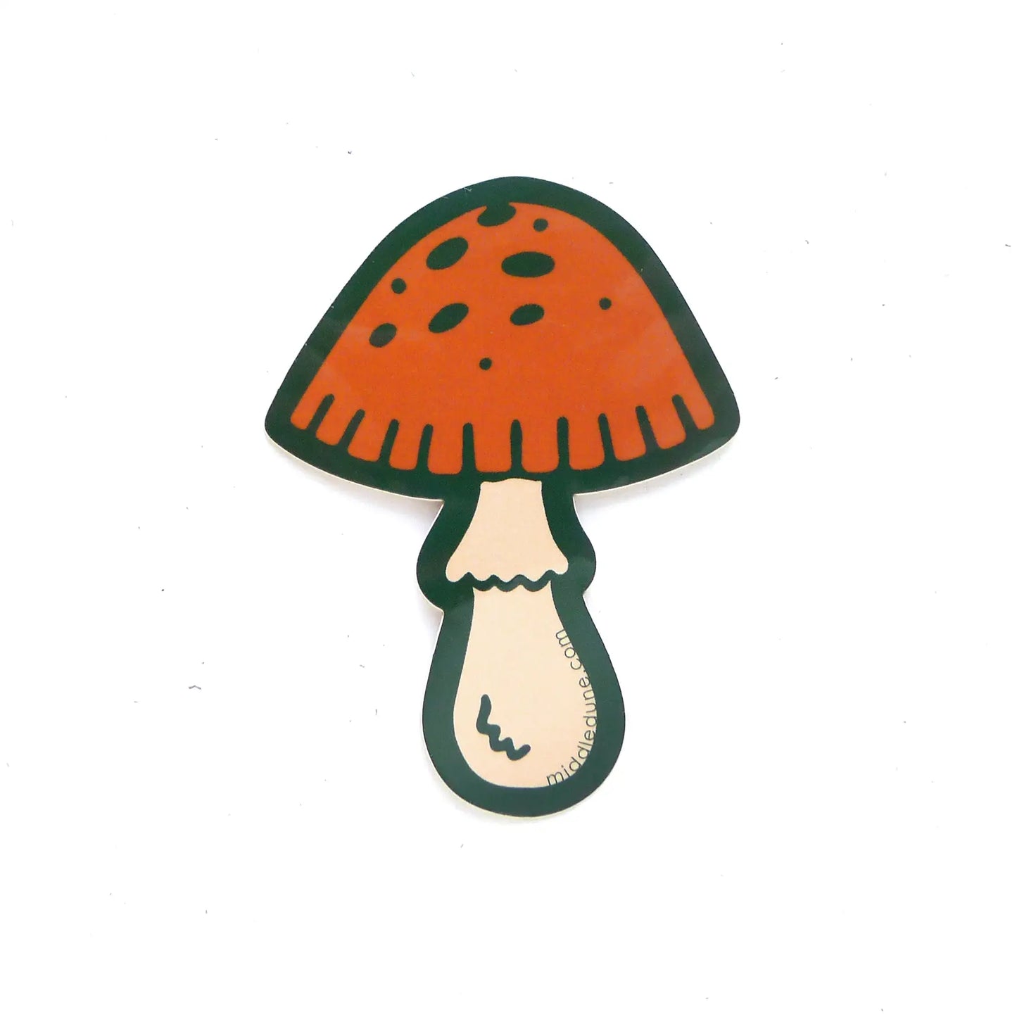 Mushroom sticker
