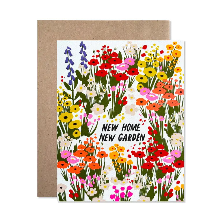 New Home New Garden card