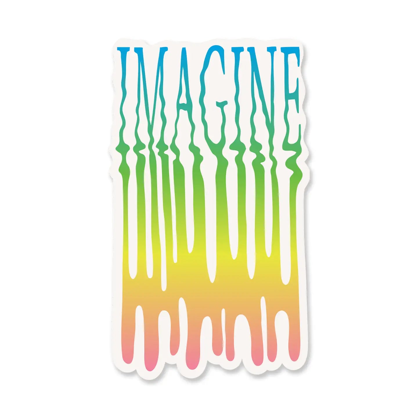 Imagine sticker