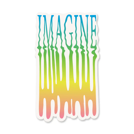 Imagine sticker