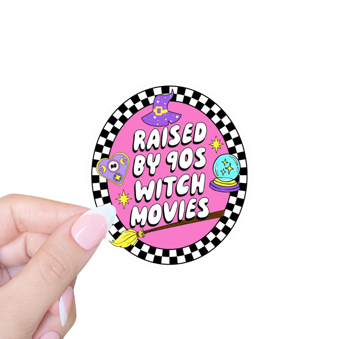 '90s Witch Movies sticker