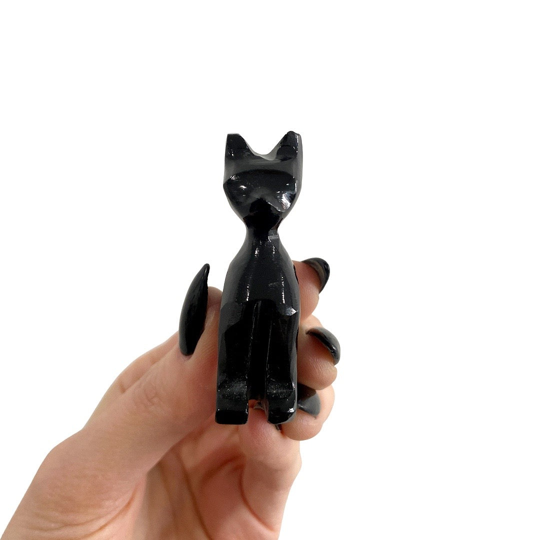 Black Obsidian cats
