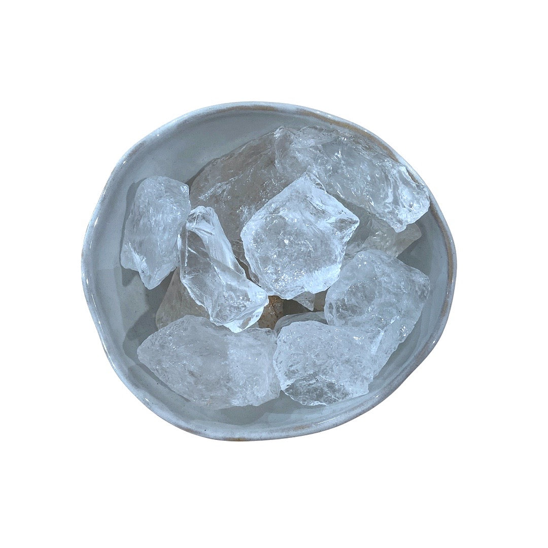 Raw clear quartz