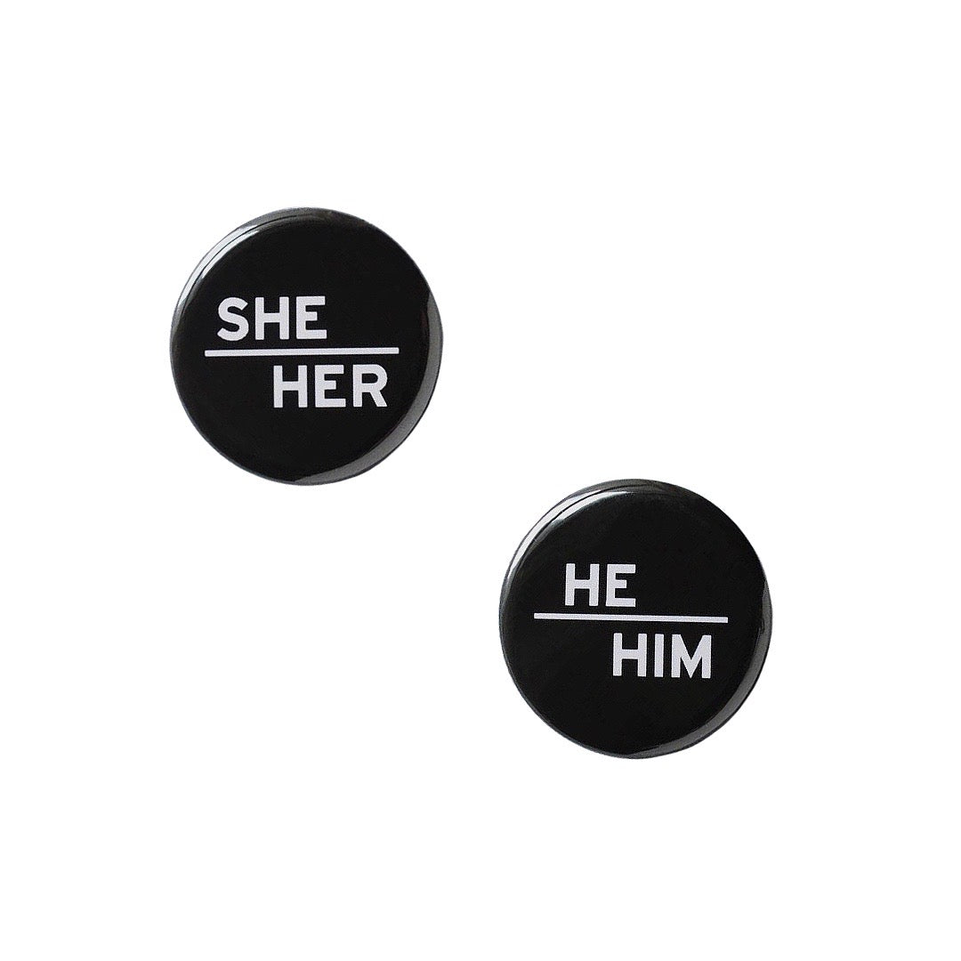SALE Pronoun Pins