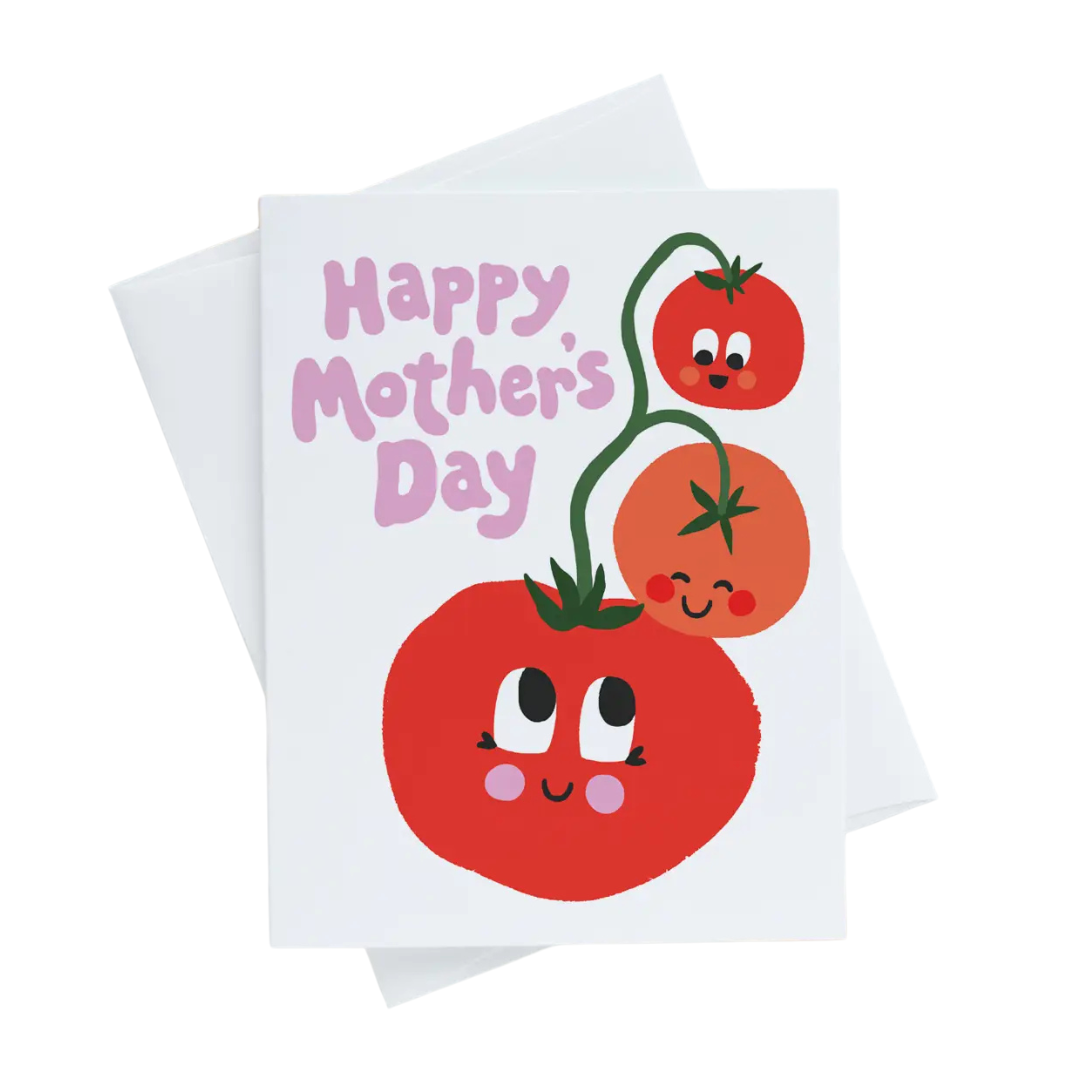 Tomato Mother's Day card
