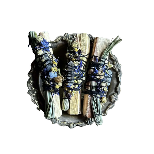 Sweetgrass + Palo Santo blessing bundle