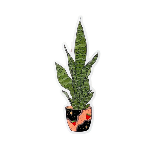 Snake plant sticker