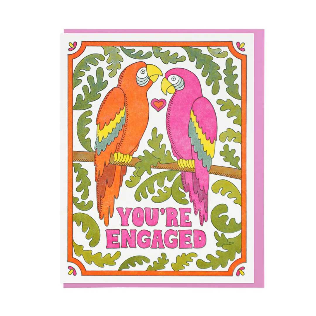 You're Engaged card