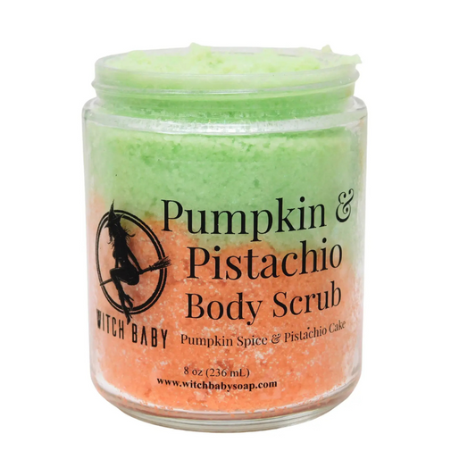 Pumpkin & Pistachio body scrub
