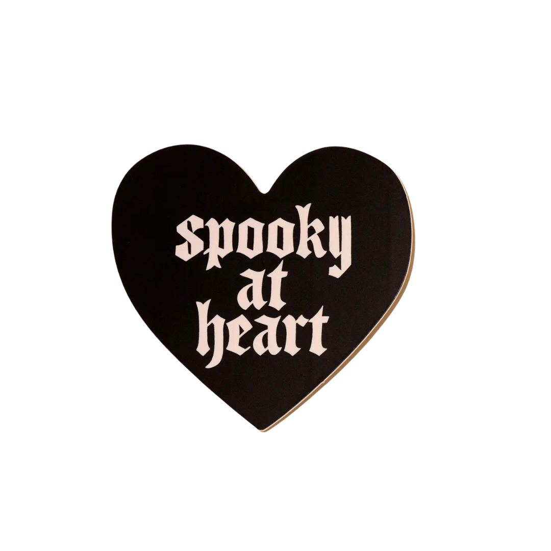 Spooky At Heart sticker