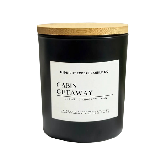 Cabin Getaway candle