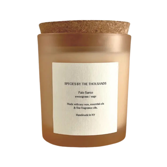 Palo Santo, Sweetgrass, & Sage candle