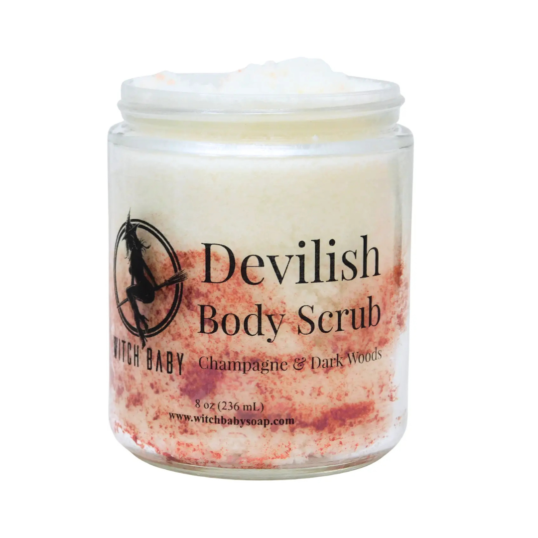 Devilish body scrub