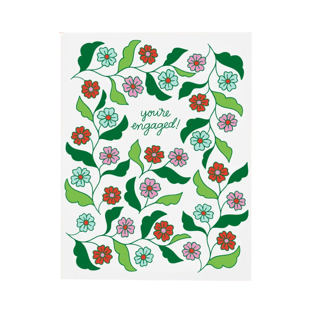 You're Engaged! card