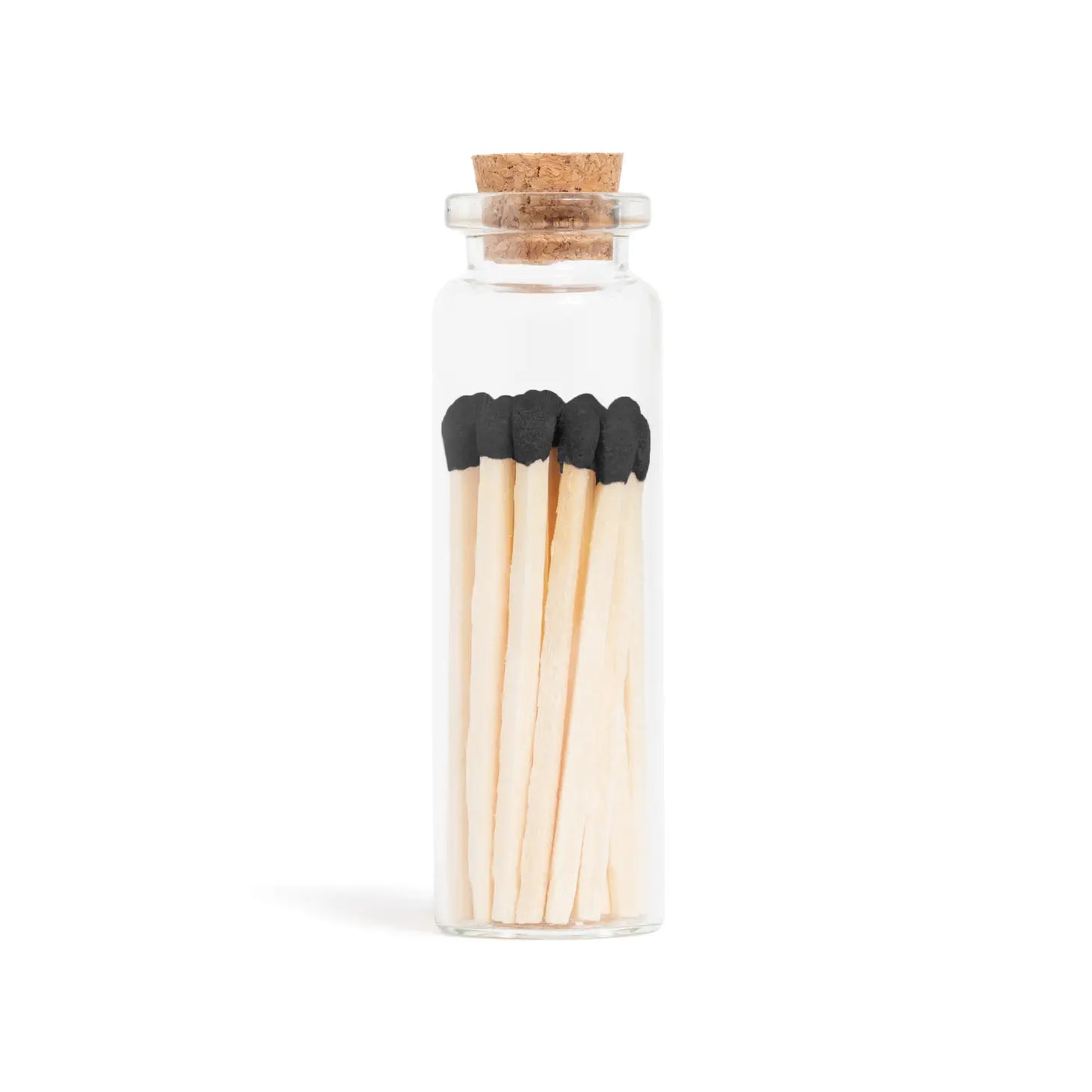Matches in corked vial