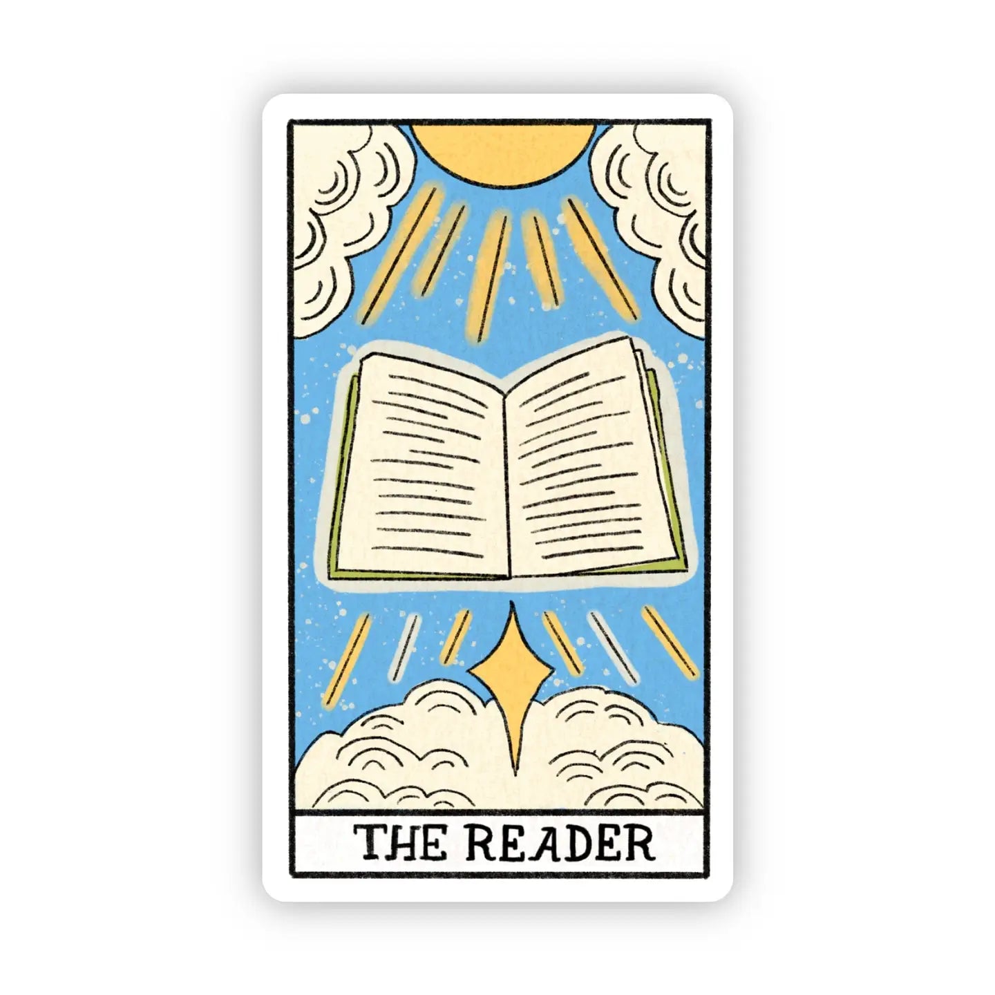 The Reader tarot sticker (Copy)