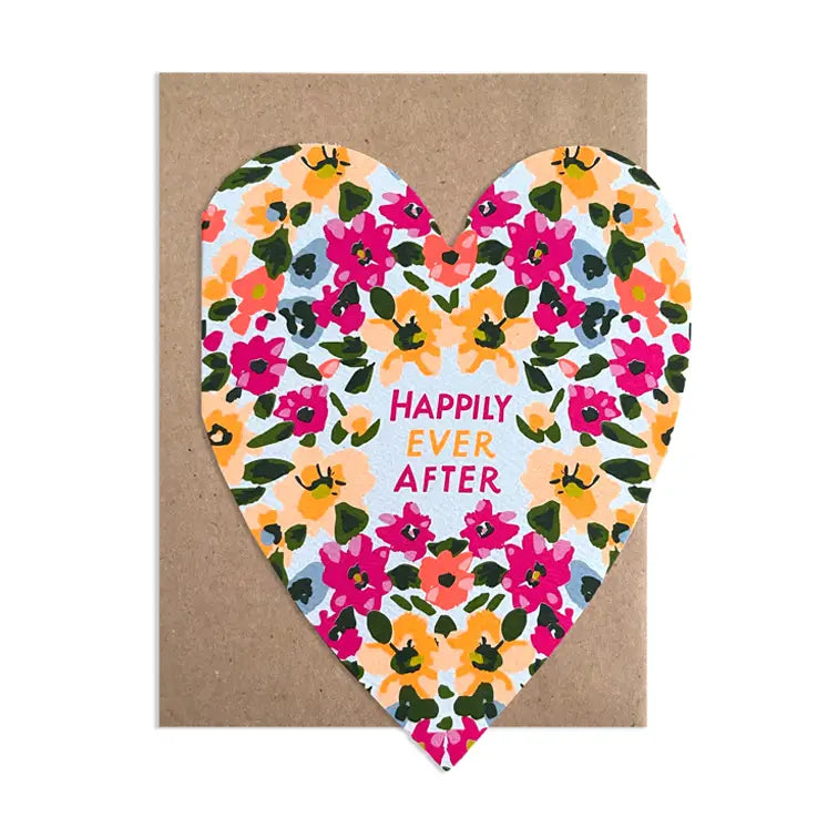 Happily Ever After cut-out card