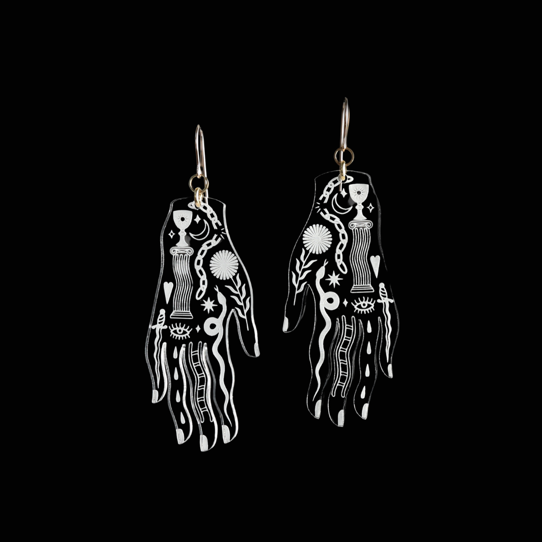 Lucite Capsule Vestigium Earrings