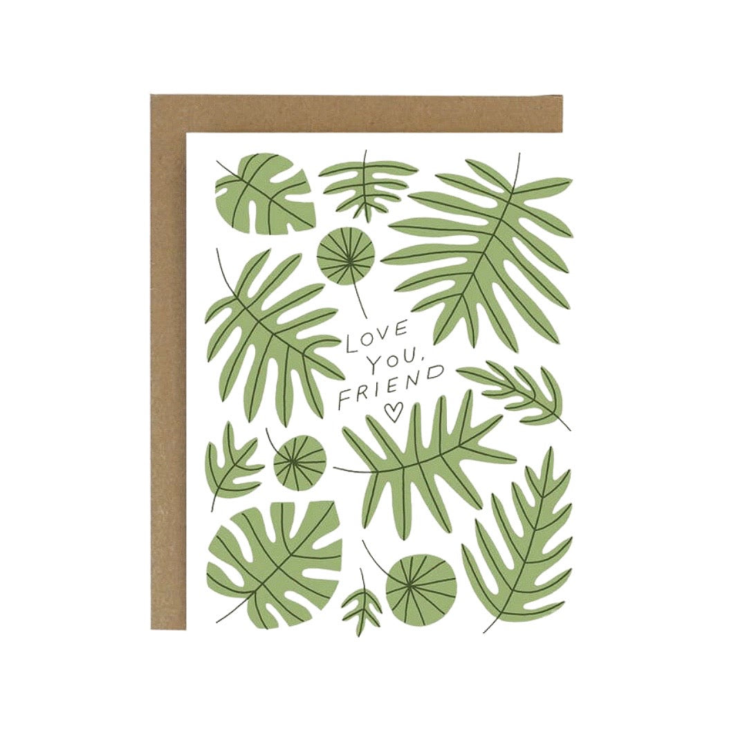 Love You, Friend card