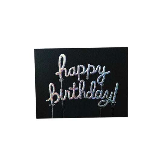 Happy Birthday Balloons card