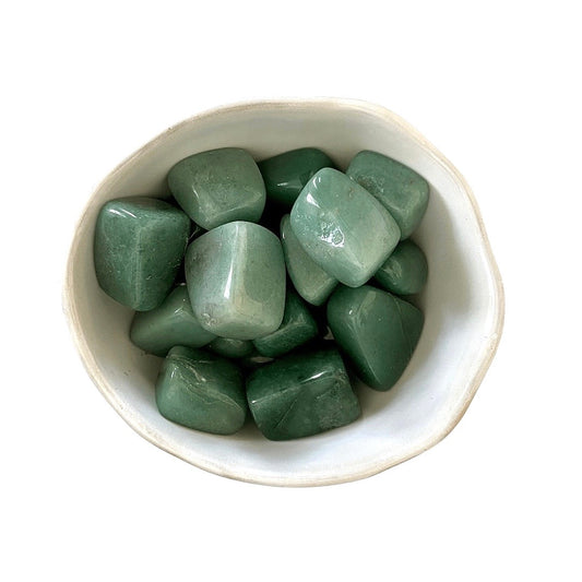 Tumbled Green Aventurine