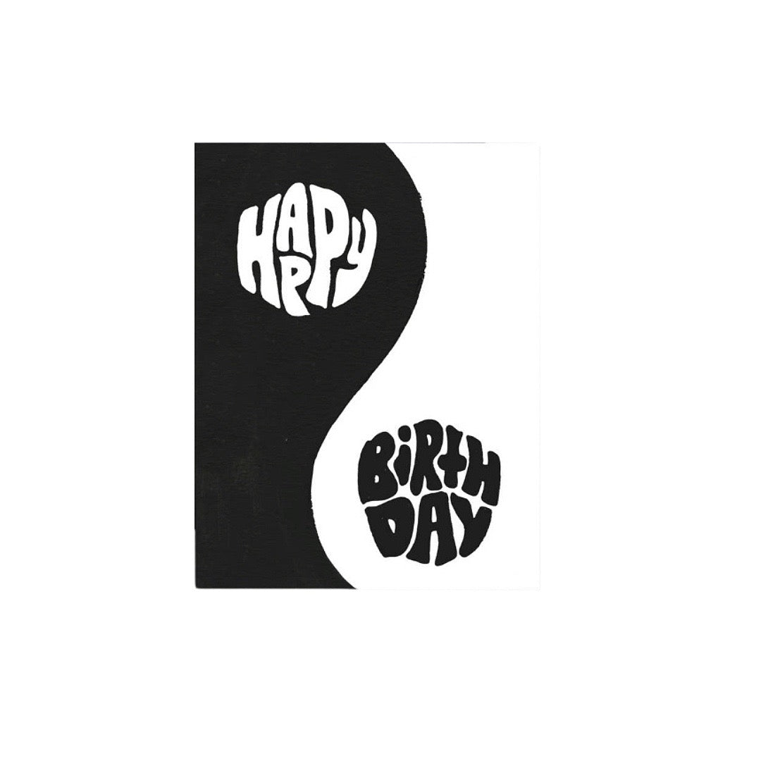 Yin Tang Birthday card