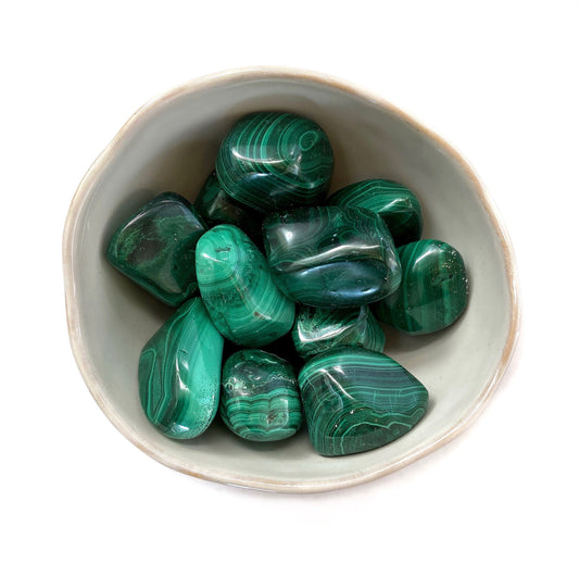 Tumbled Malachite