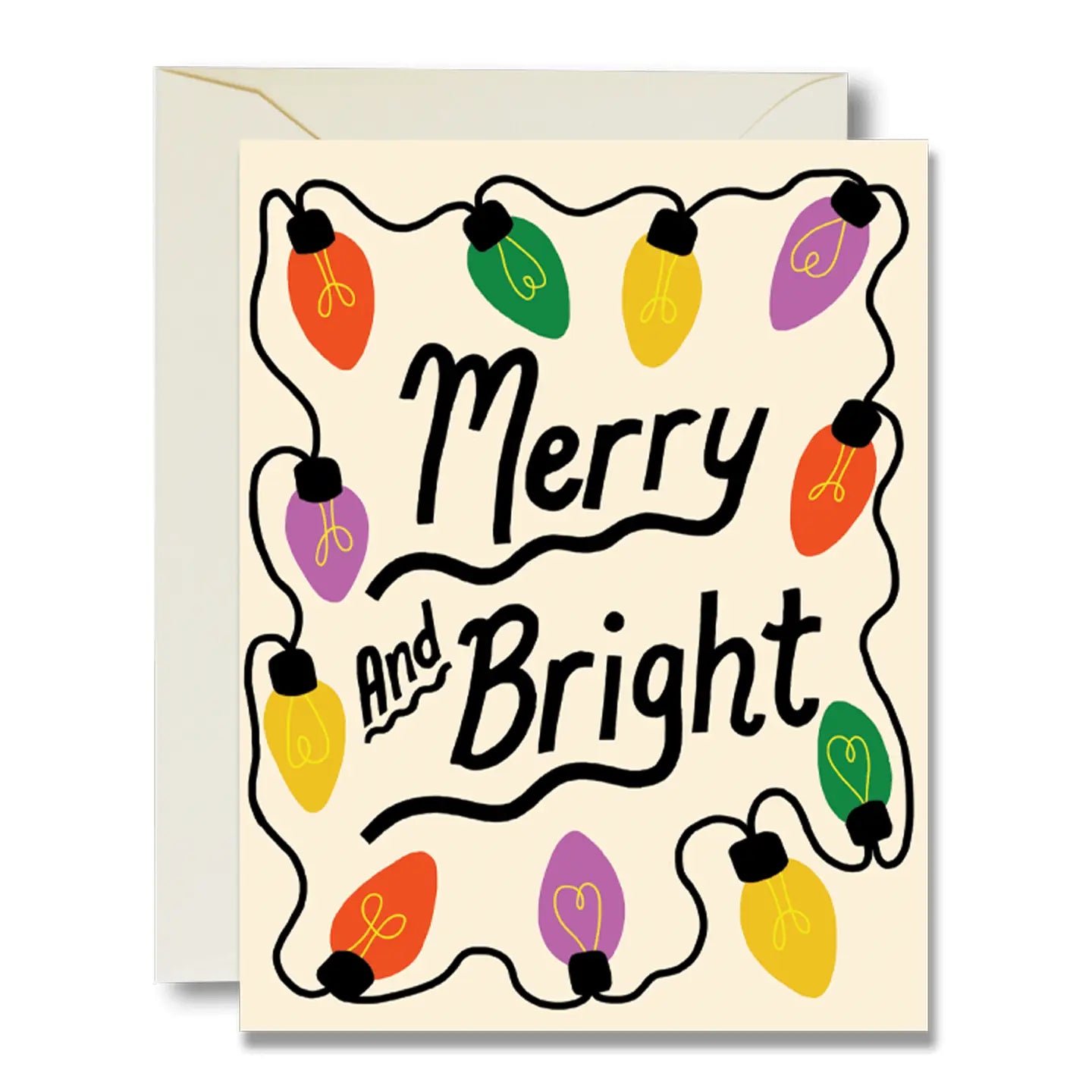 Merry and Bright card