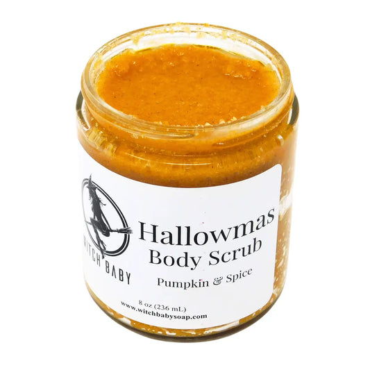 Hallomas body scrub