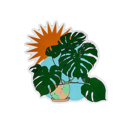 Monstera sticker