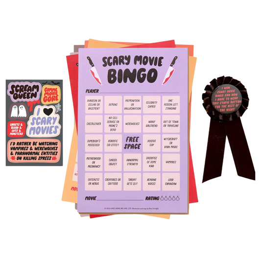 Scary Movie bingo