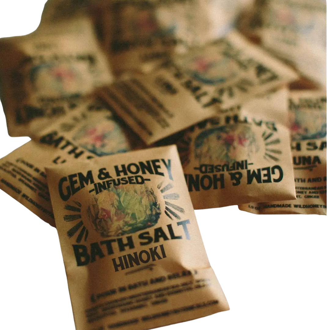 Wild Yonder bath soak packets
