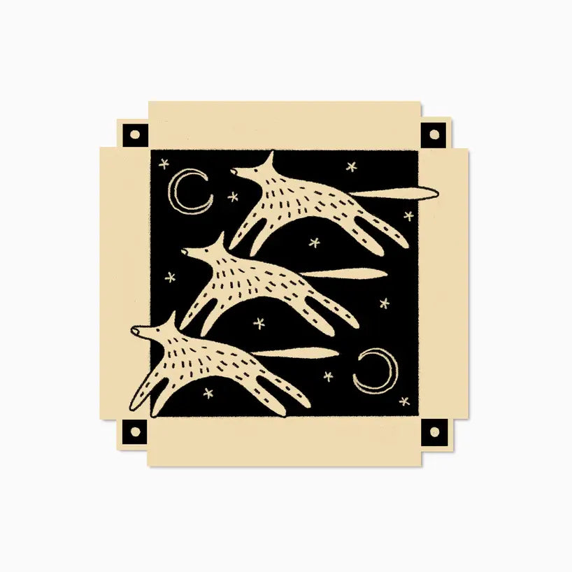 Jumping Coyotes sticker