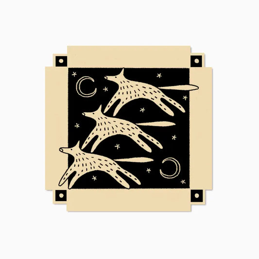 Jumping Coyotes sticker