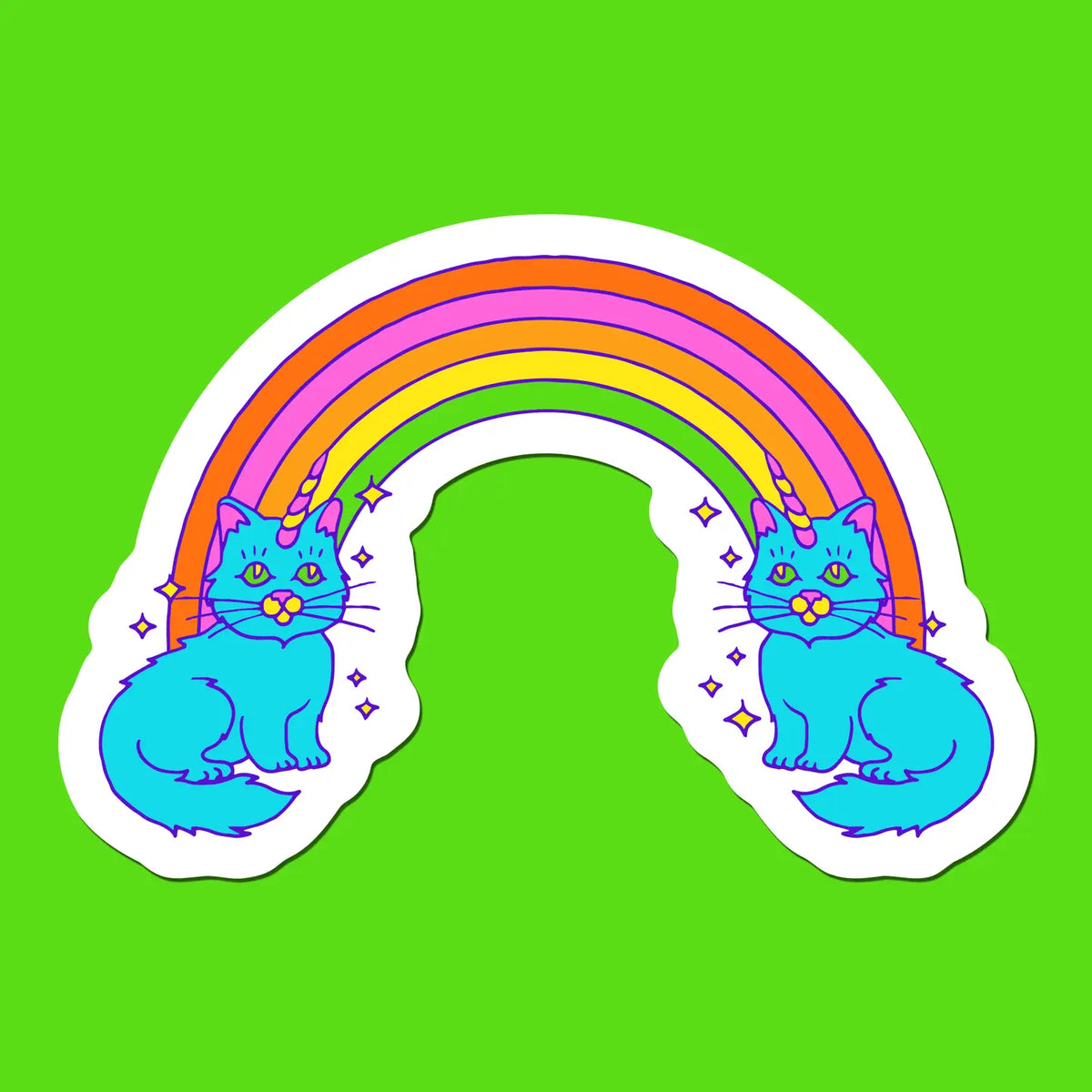 Rainbow Cat sticker
