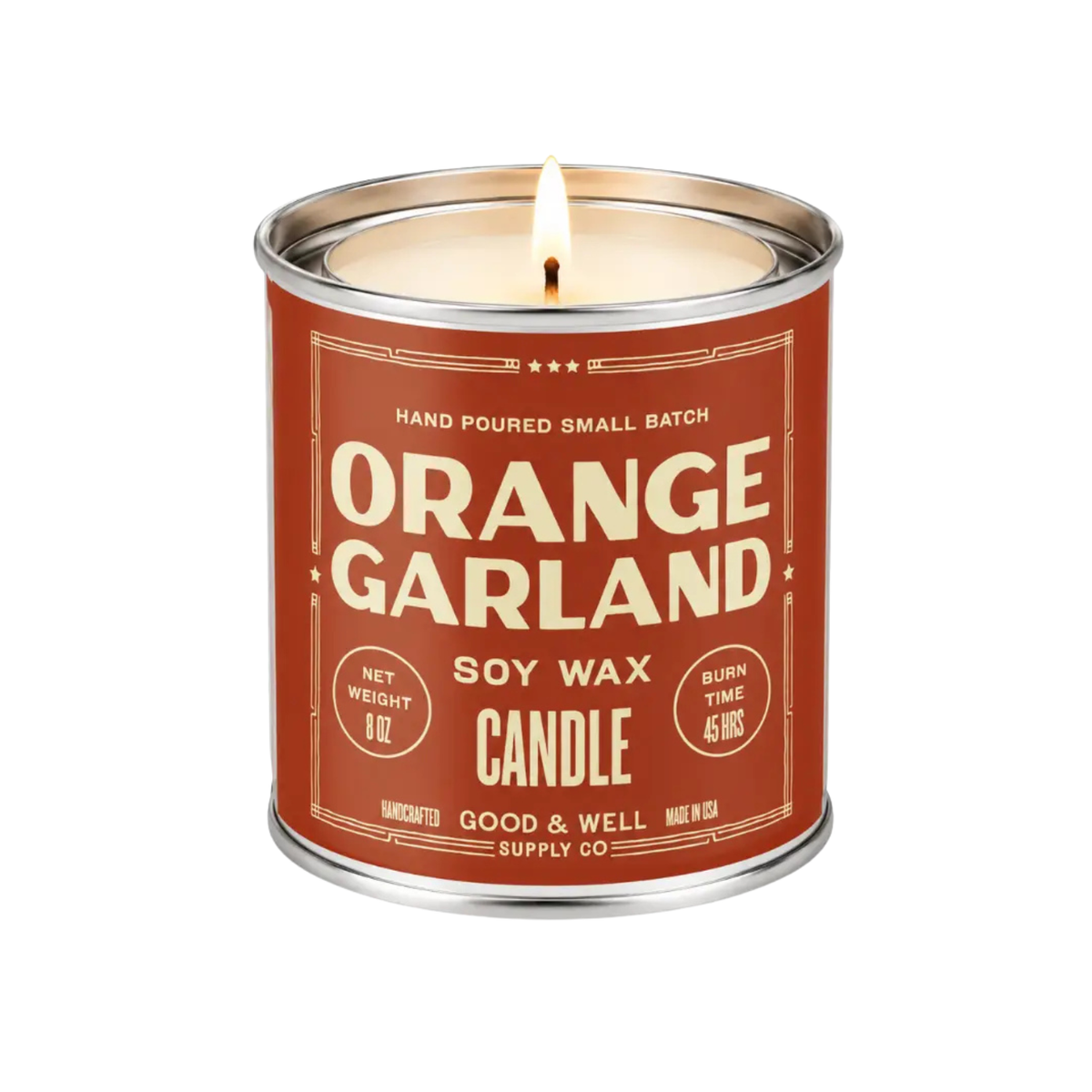 Good & Well soy candles (8 oz)
