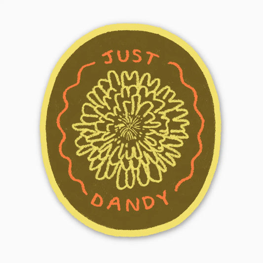 Just Dandy sticker