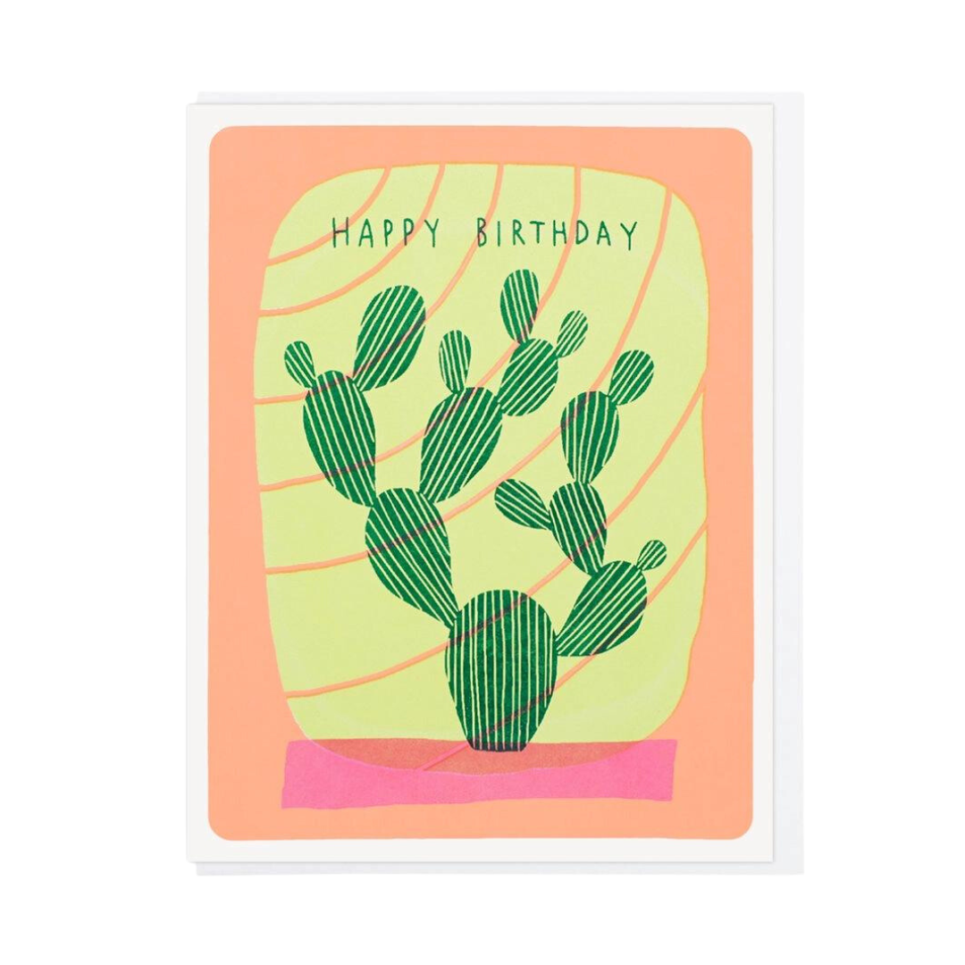 Happy Birthday Cactus card