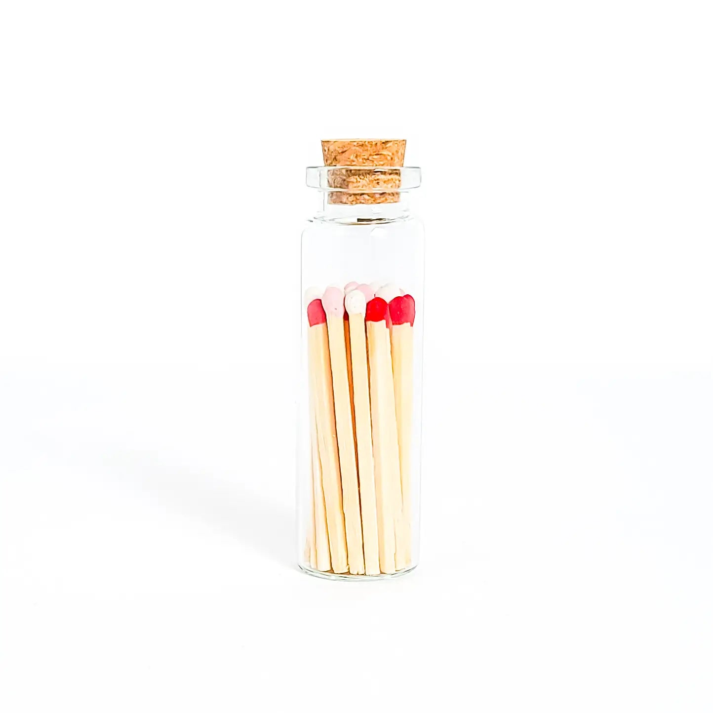 Matches in corked vial