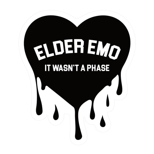 Elder Emo sticker
