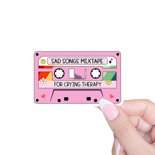 Sad Songs Mixtape sticker