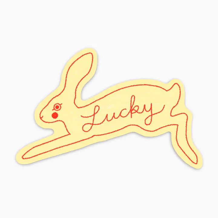 Lucky Rabbit sticker