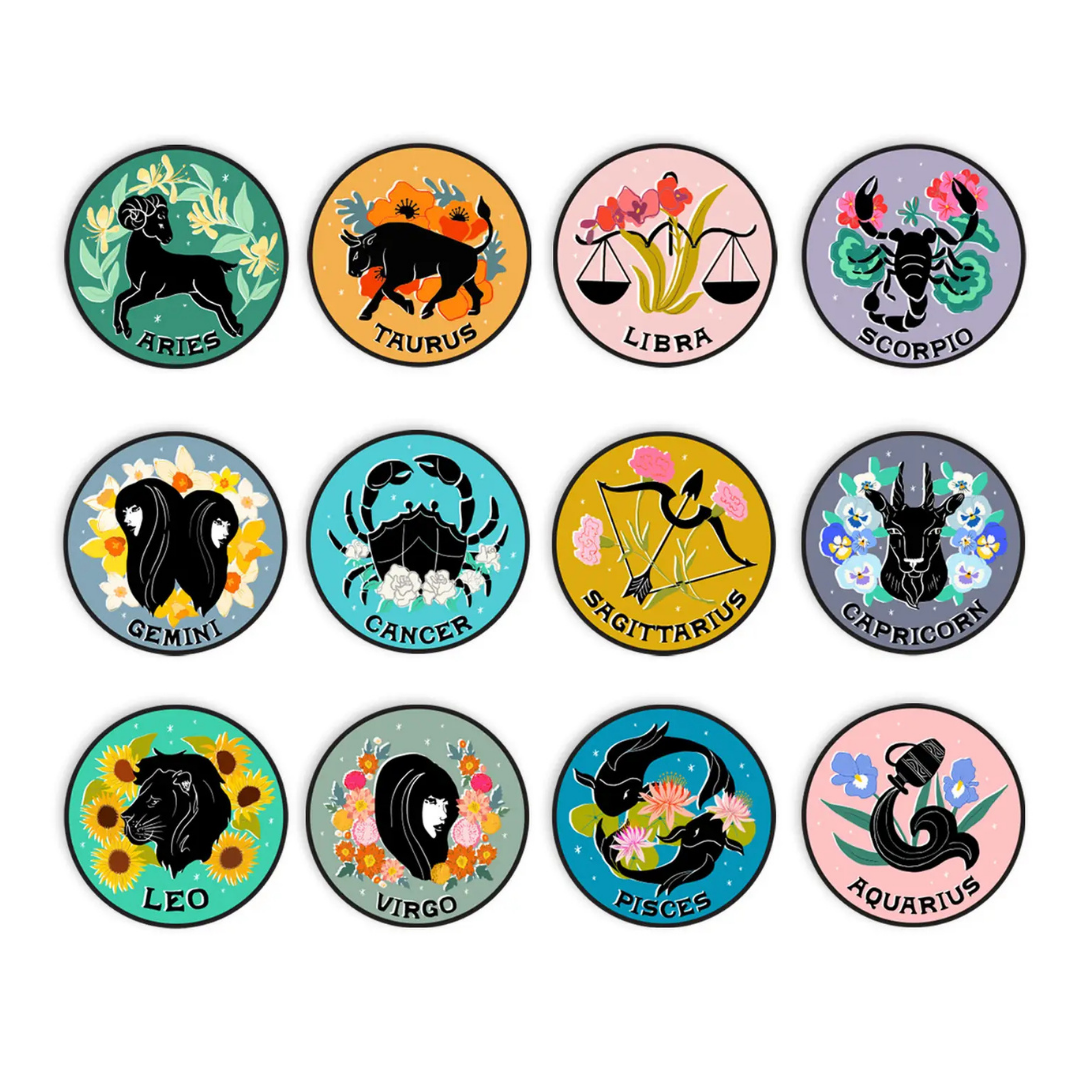 Zodiac stickers