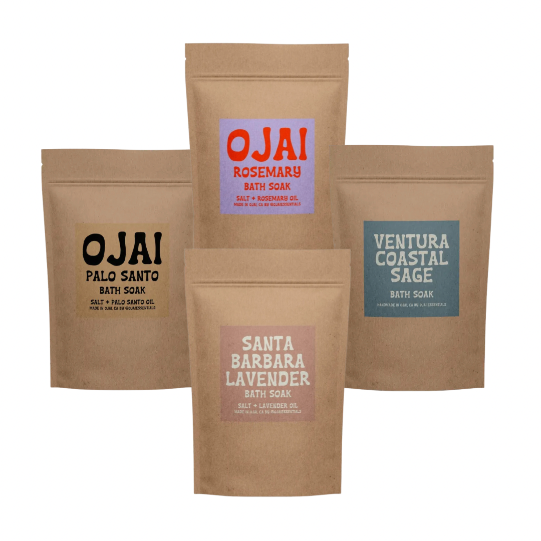 Ojai Essentials bath soaks