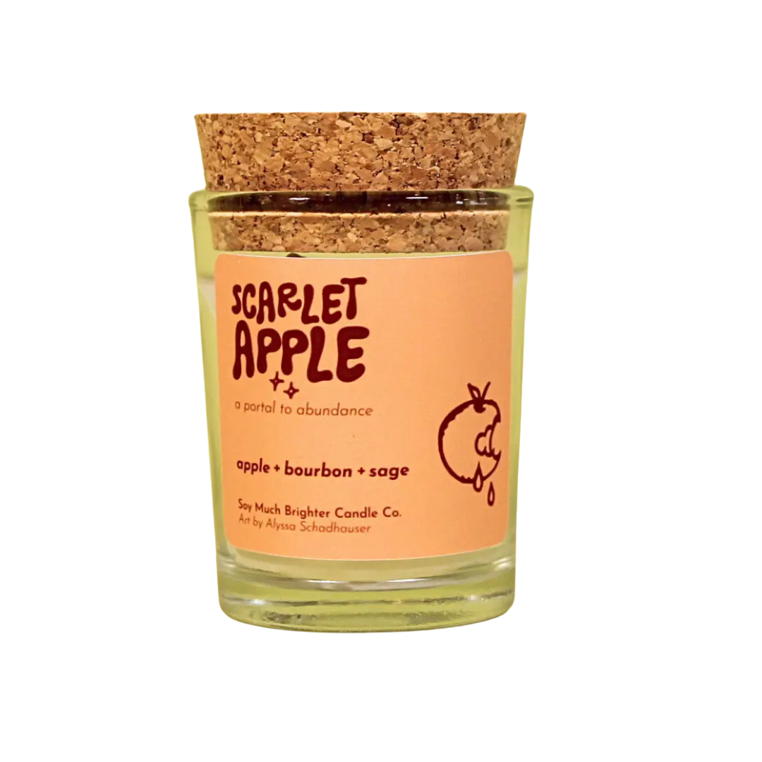 Scarlet Apple votive candle (2 oz)