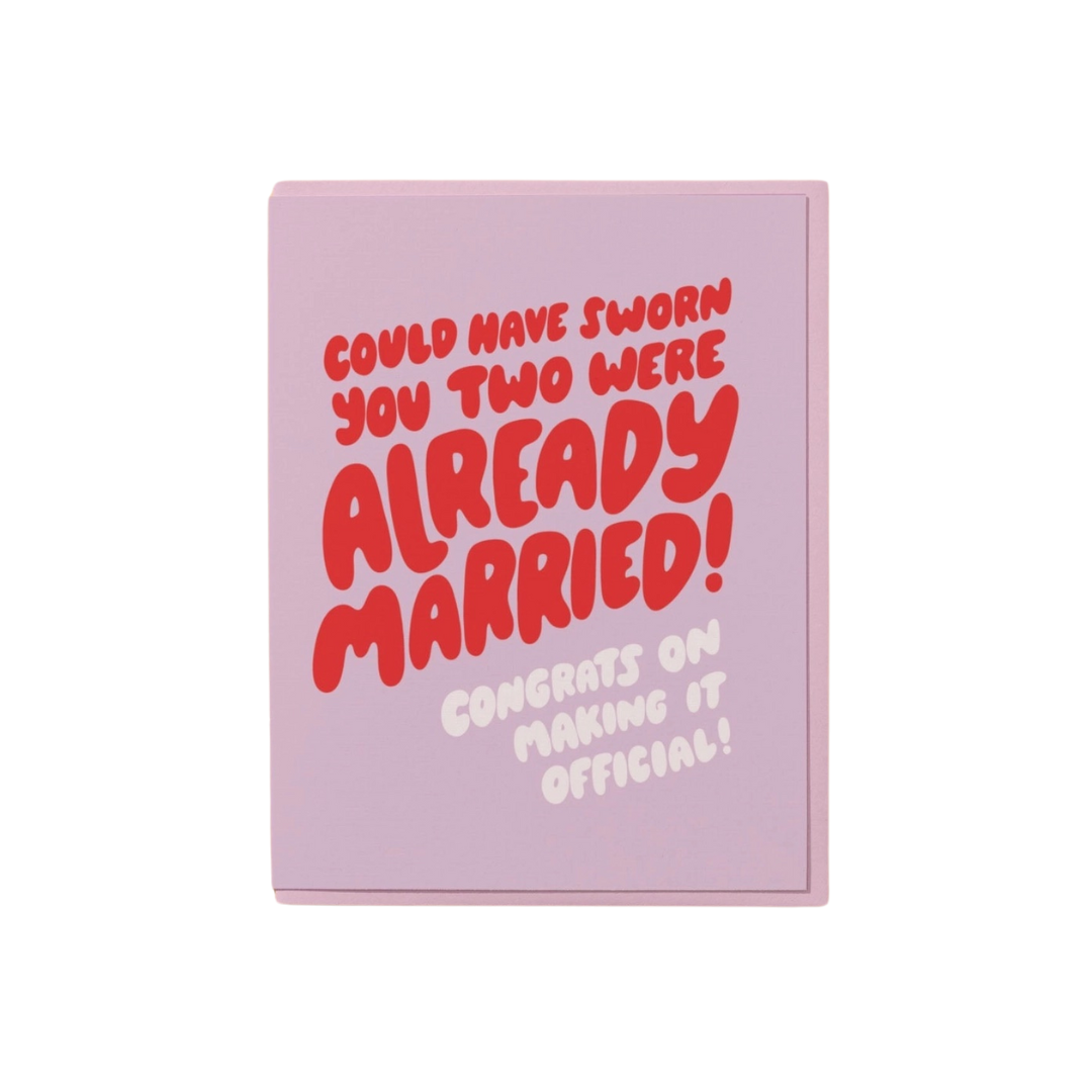 Already Married card