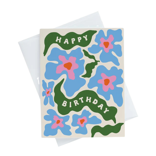 Daisies birthday card